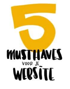 5 must haves for your website